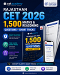 Rajasthan CET 2026 — 1,500 Maths & Reasoning Questions + Short Tricks